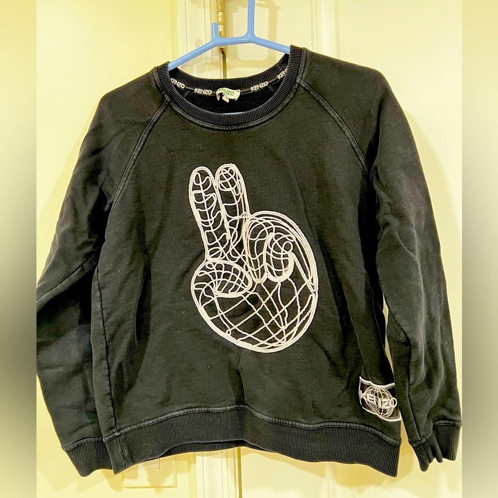 Kenzo Women Sweatshirt Black Size S
